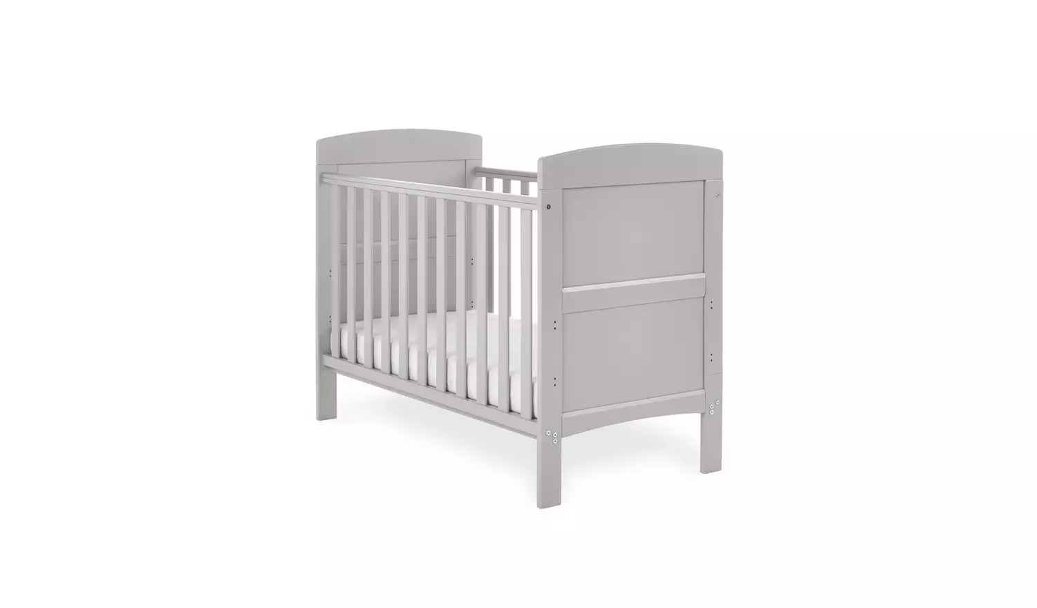 Obaby Grace Mini Cot Bed - Warm Grey