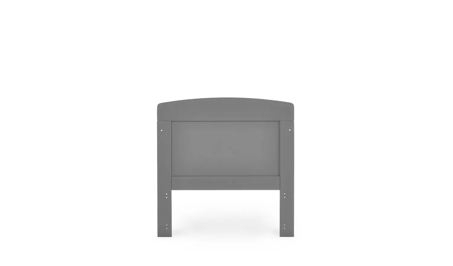 Obaby Grace Mini Baby Cot Bed - Taupe Grey