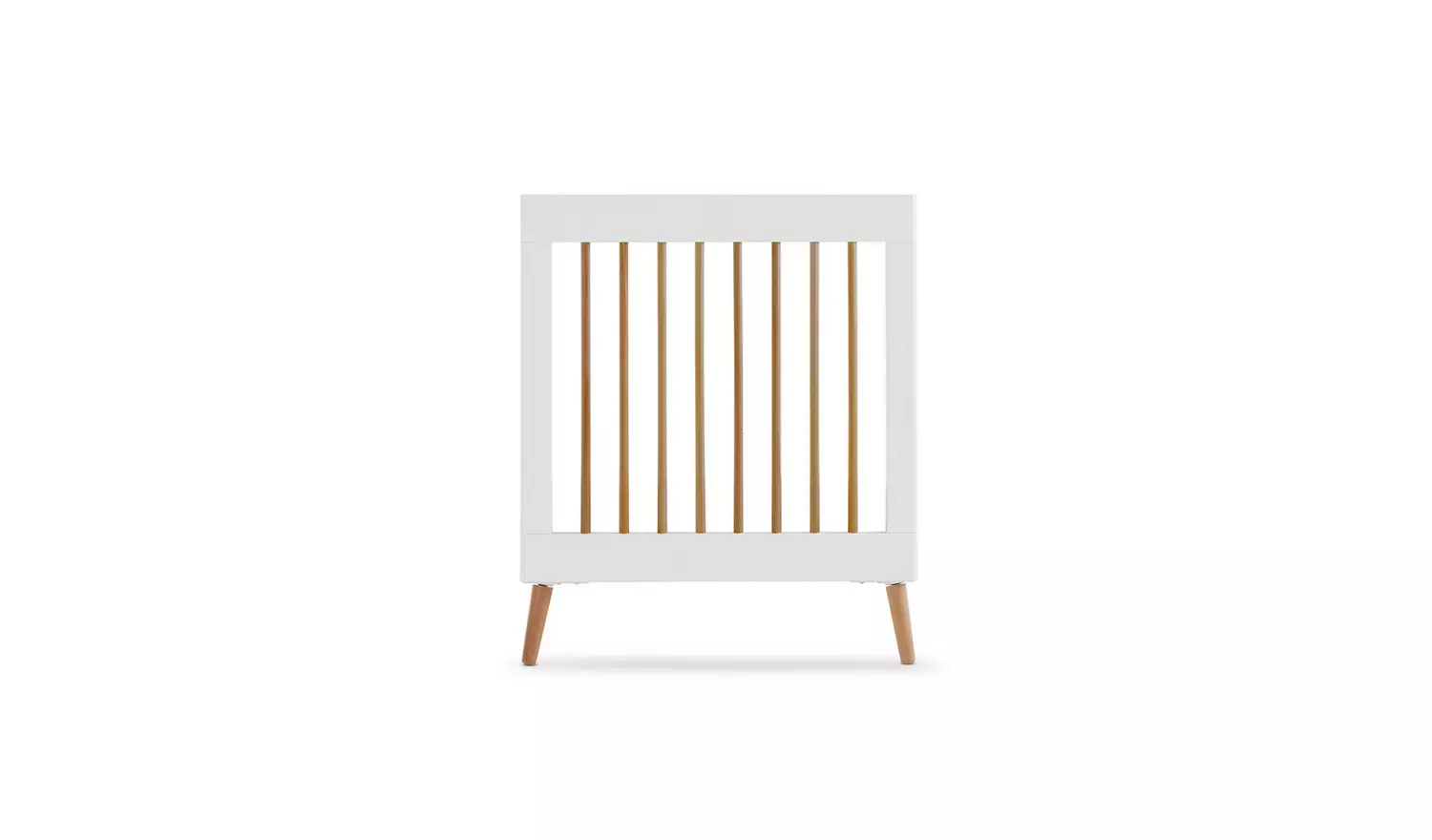 Obaby Maya Cot Bed - White with Natural