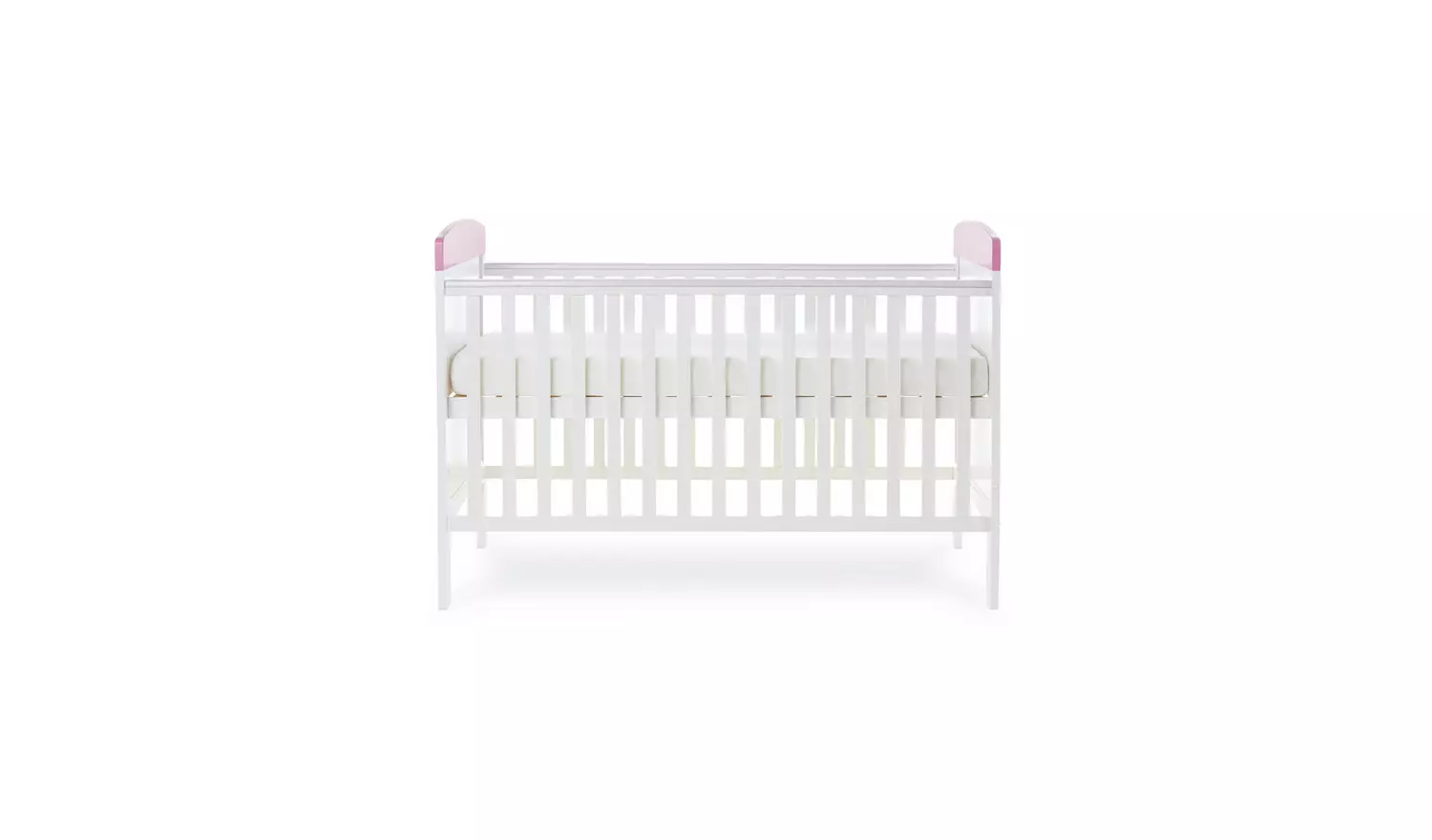 Obaby Grace Inspire Little Princess Cot Bed - White