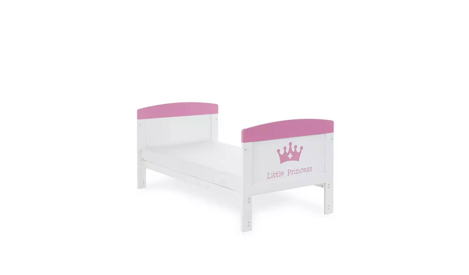 Obaby Grace Inspire Little Princess Cot Bed - White