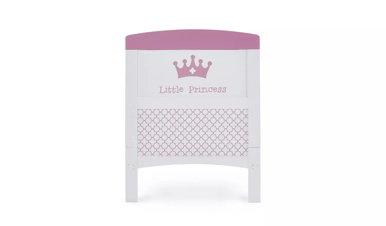 Obaby Grace Inspire Little Princess Cot Bed - White