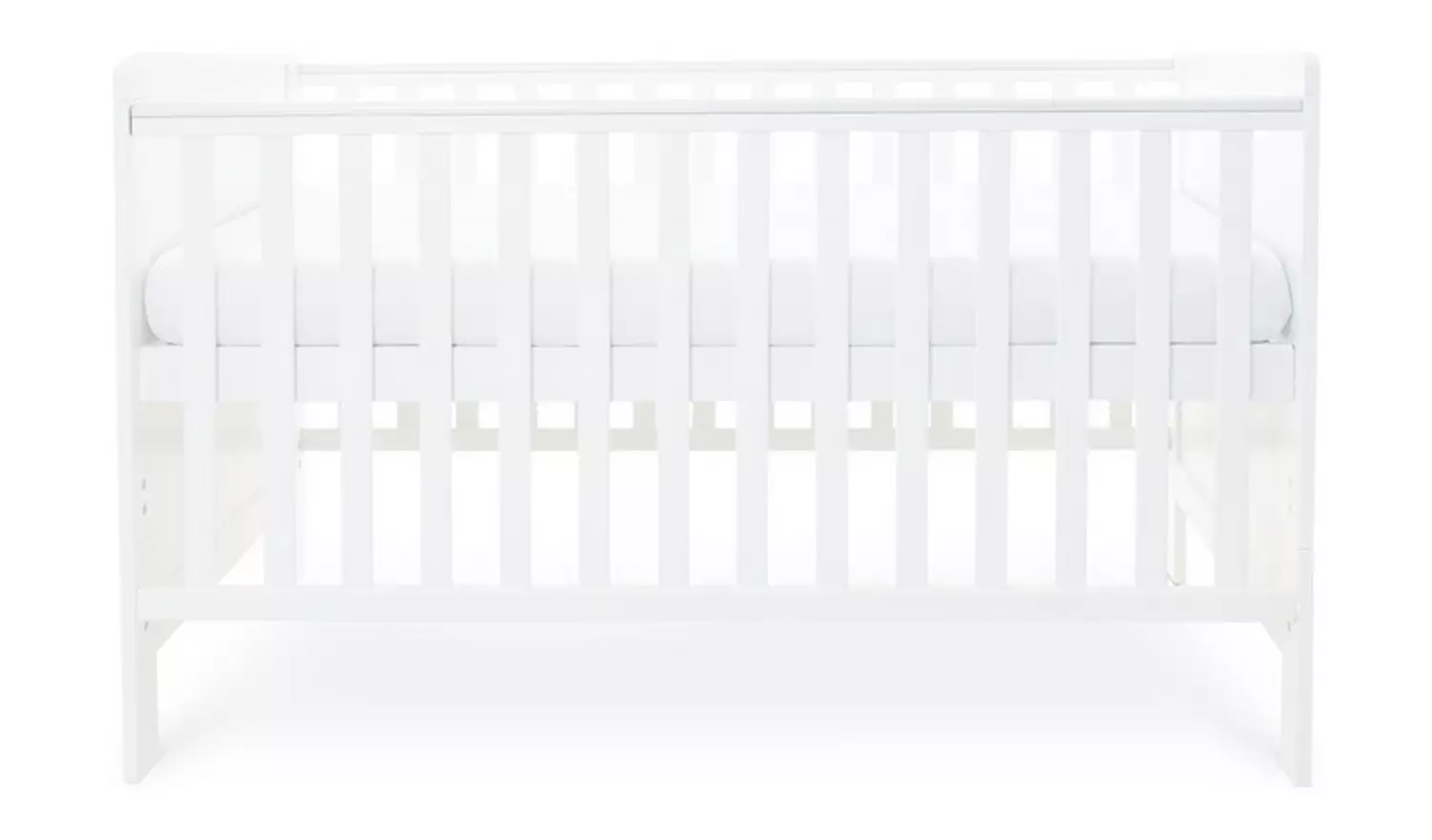 Ickle Bubba Coleby Classic Baby Cot Bed – White