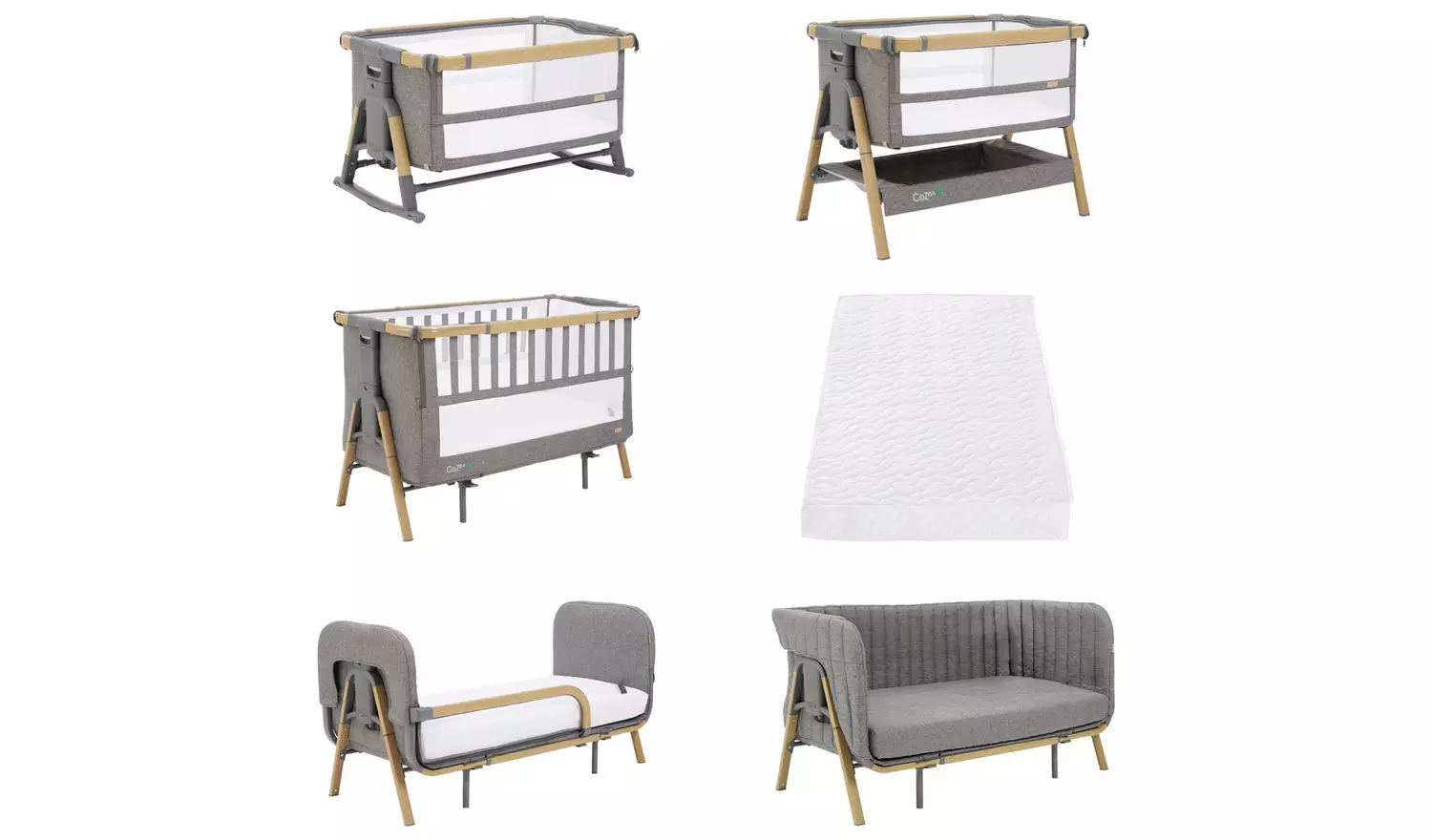 Tutti Bambini Cozee XL Complete Oak Charcoal