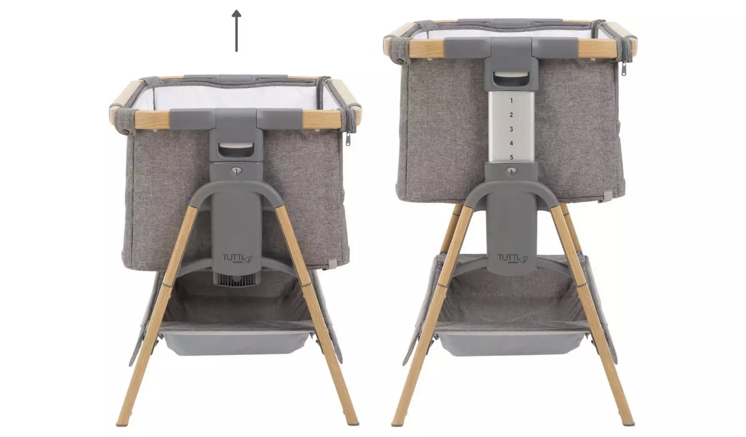 Tutti Bambini Cozee XL Complete Oak Charcoal