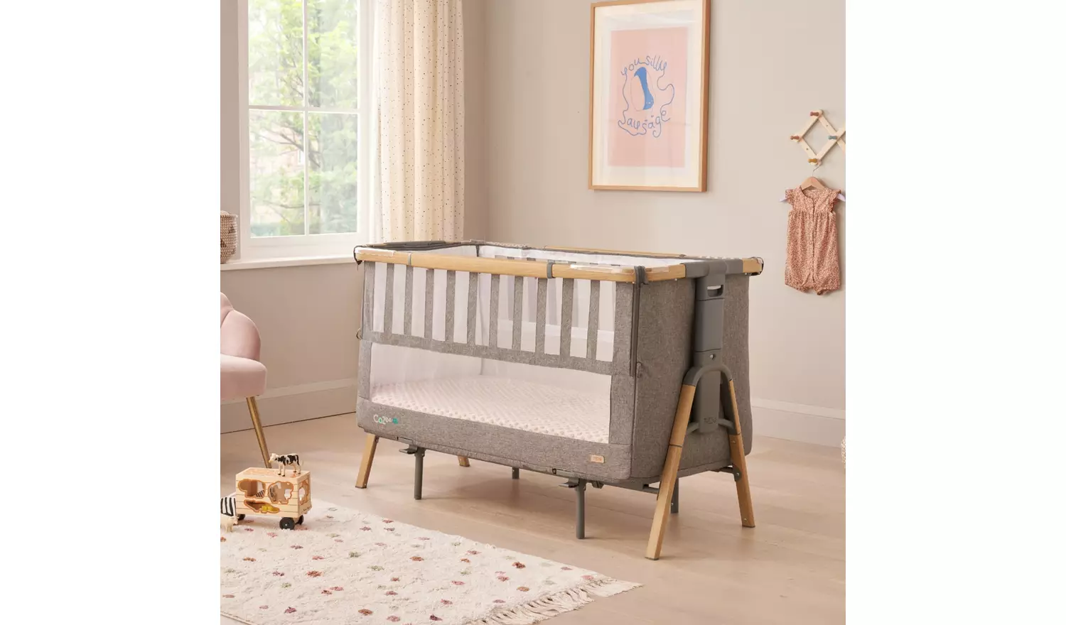 Tutti Bambini Cozee XL Complete Oak Charcoal
