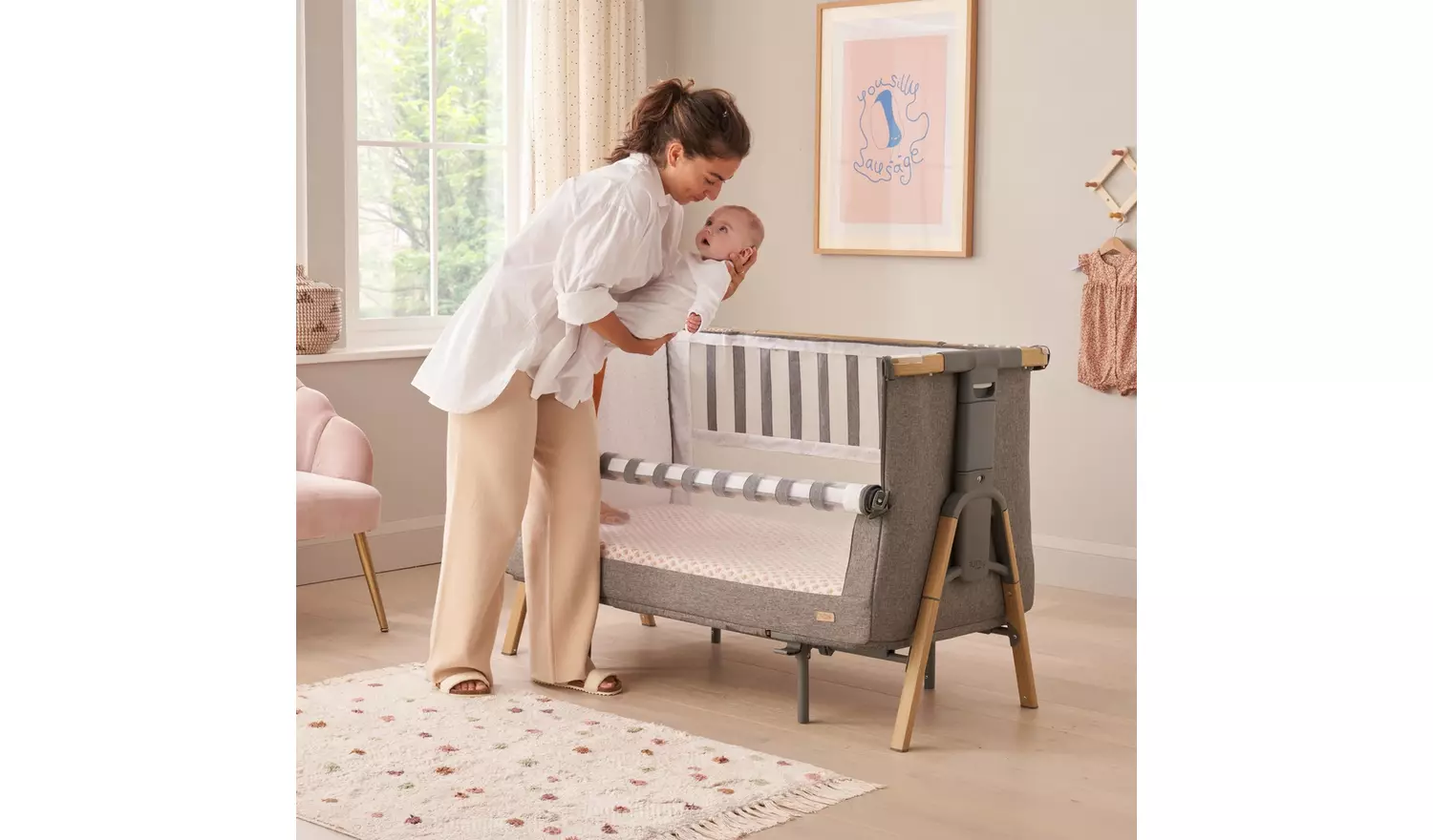 Tutti Bambini Cozee XL Complete Oak Charcoal