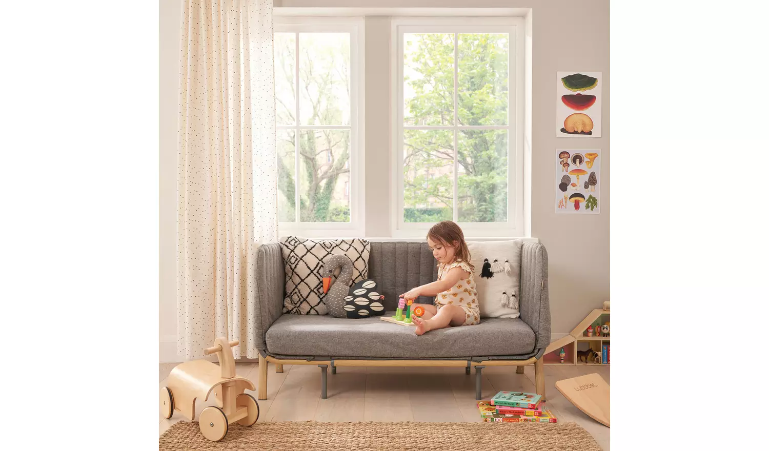 Tutti Bambini Cozee XL Complete Oak Charcoal