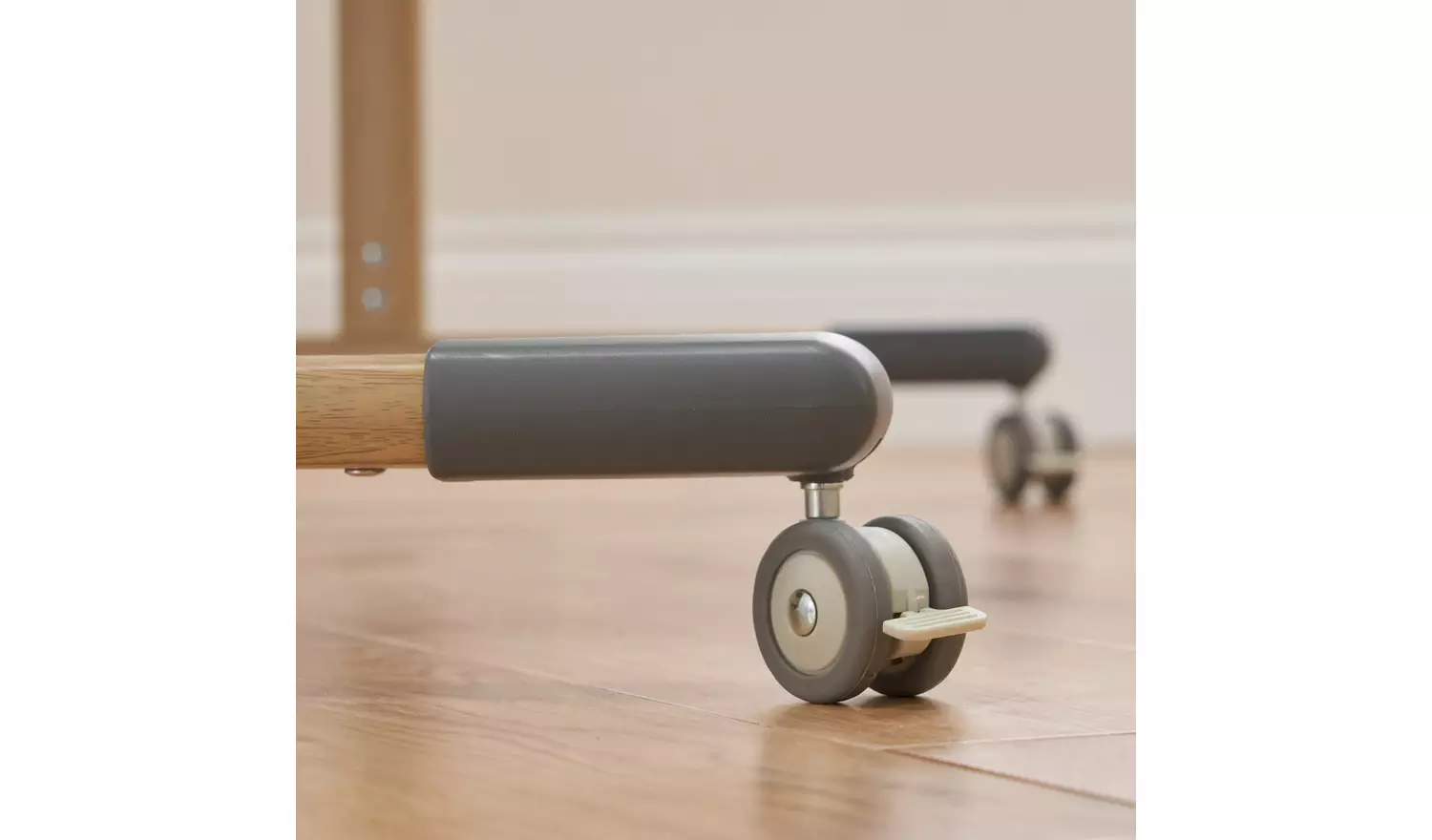 Tutti Bambini Zizee Essential Crib Oak Charcoal