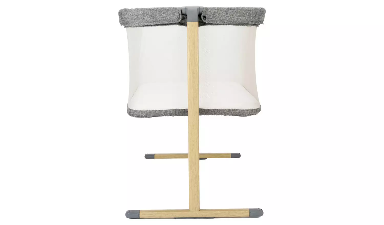 Tutti Bambini Zizee Essential Crib Oak Charcoal