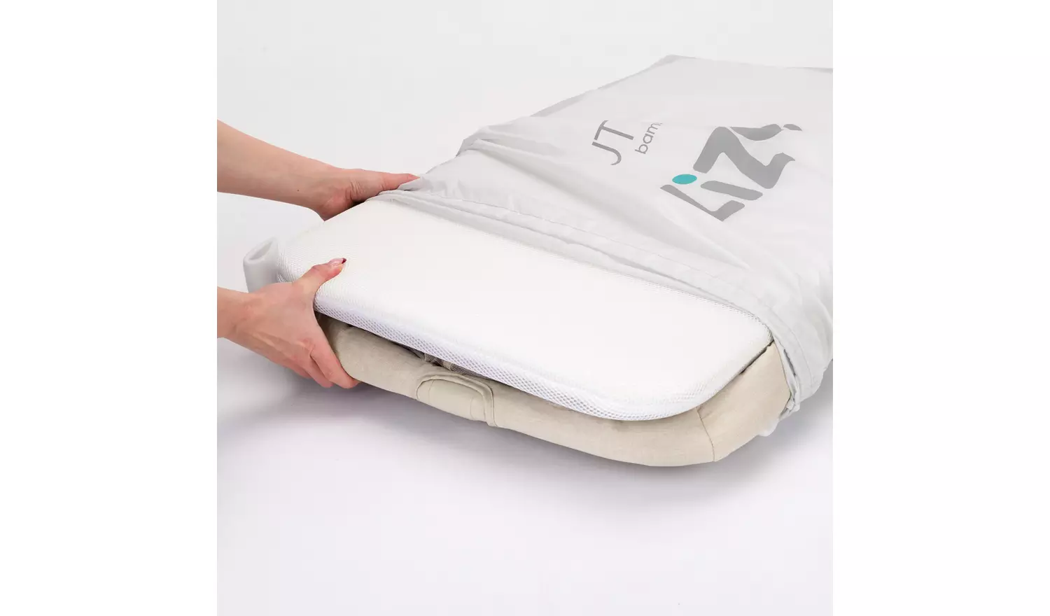 Tutti Bambini Zizee Essential Crib Oak Charcoal