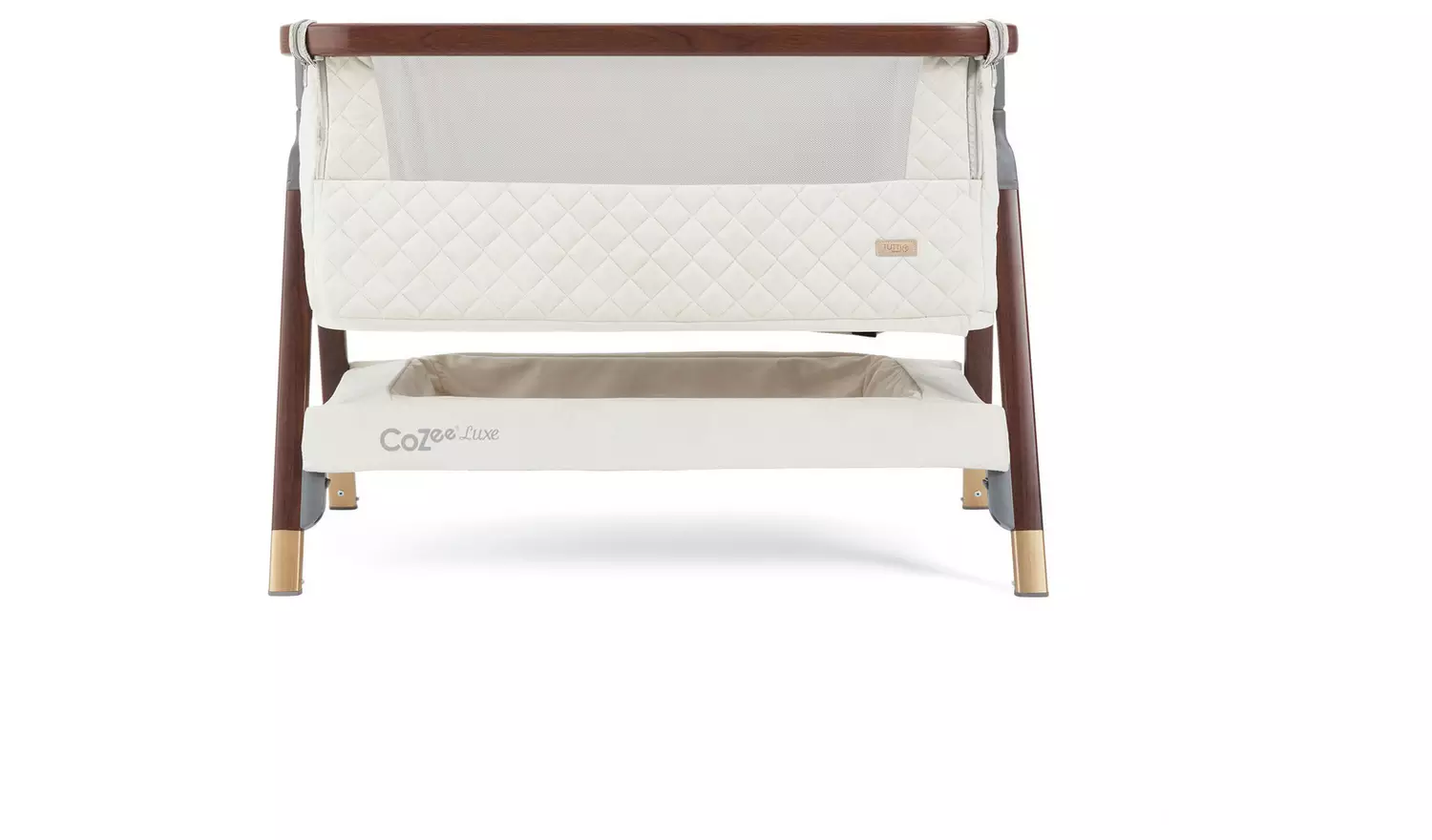 Tutti Bambini Cozee Luxe Crib Walnut Cream
