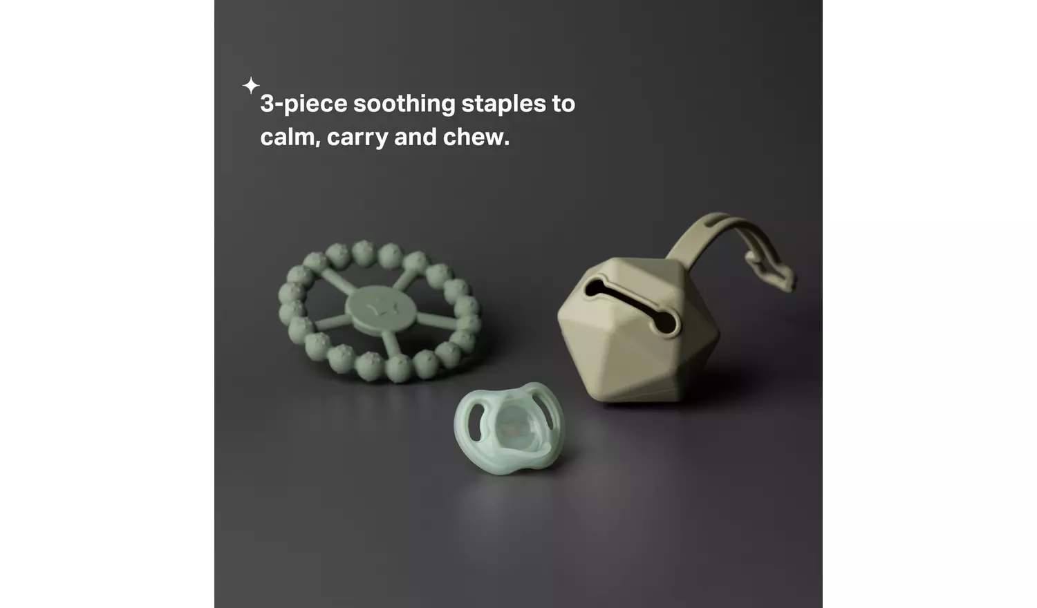 Tommee Tippee Silicone Dummy and Comfort Gift Set – Pink