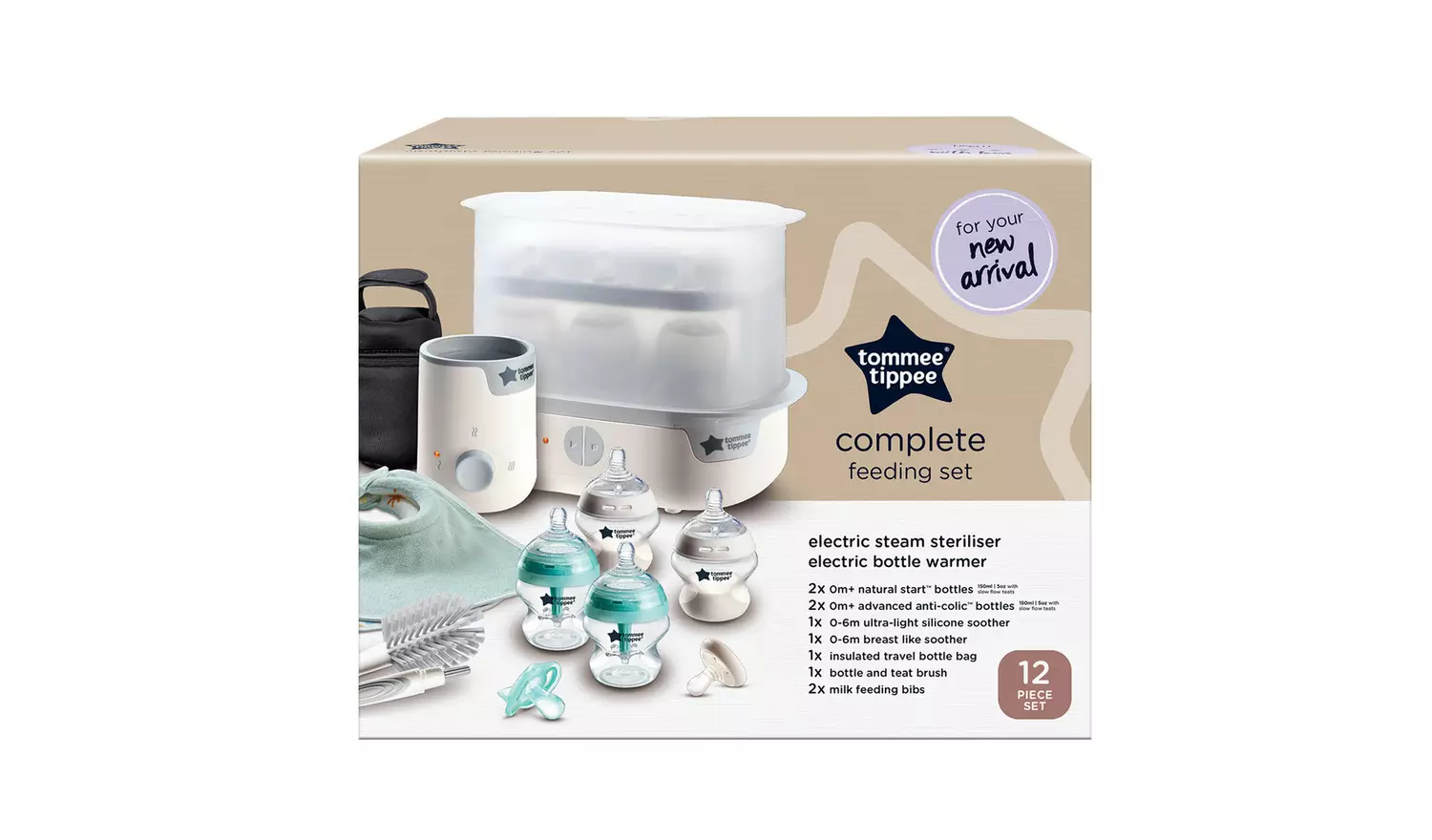 Tommee Tippee New Complete Feeding Kit White