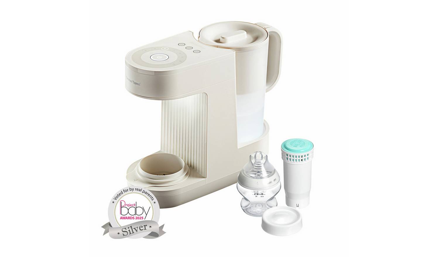 Tommee Tippee Perfect Prep Baby Bottle Formula Maker, Chalk