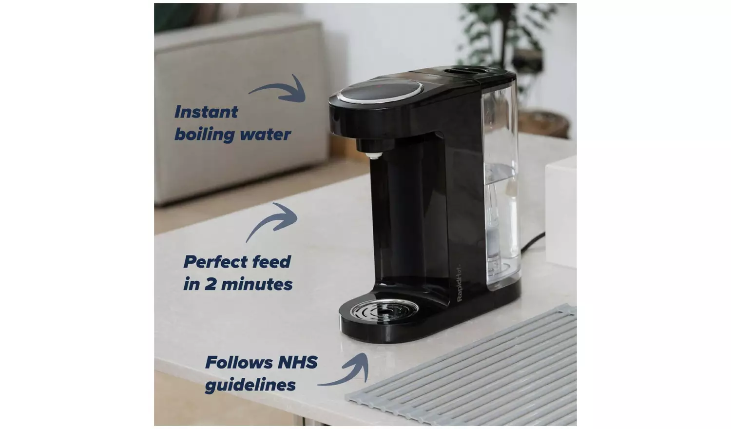 Nuby Rapid Hot Machine - Black