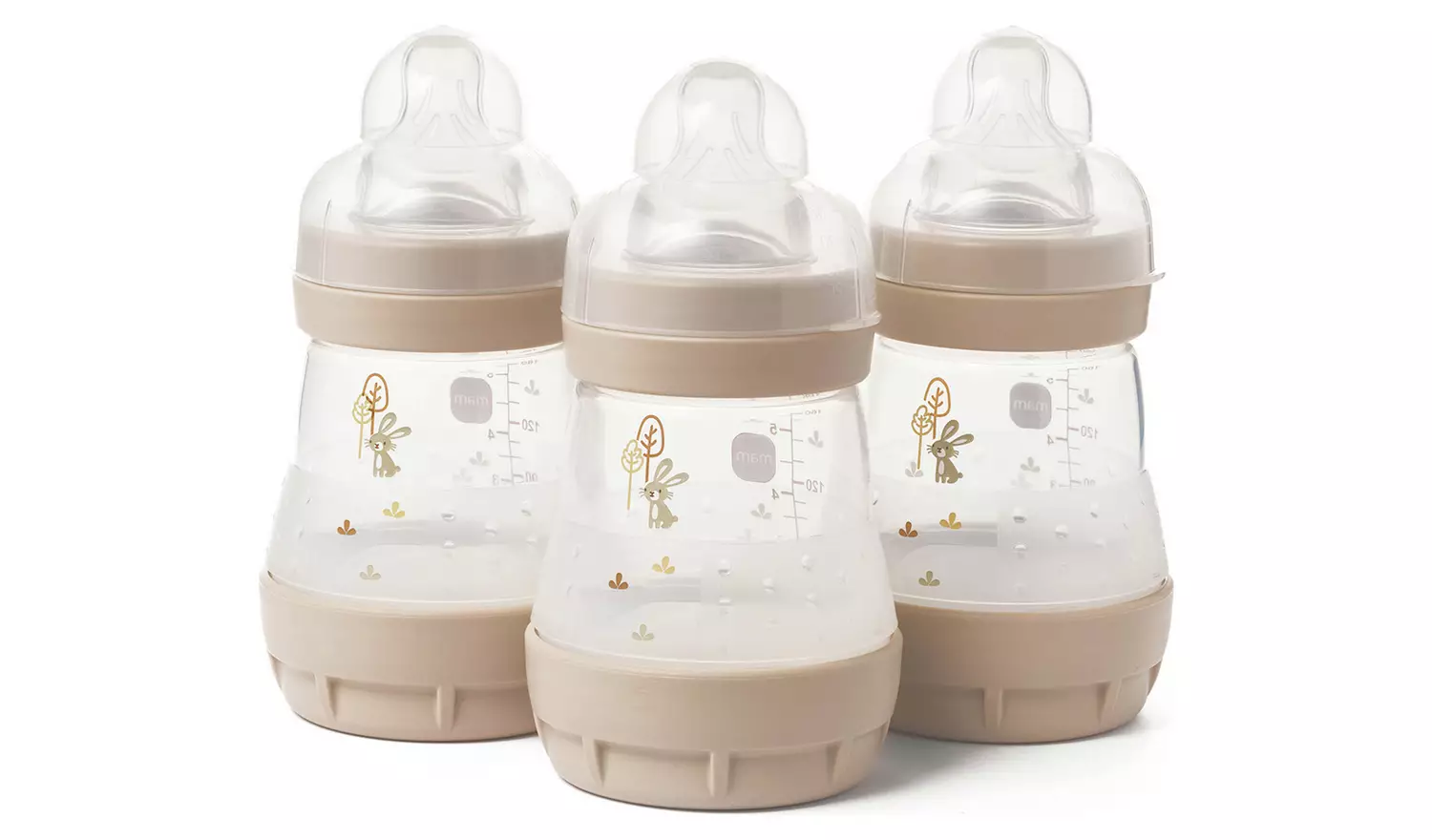 MAM Easy Start Anti-Colic 160ml Baby Bottle 3 Pack - Unisex