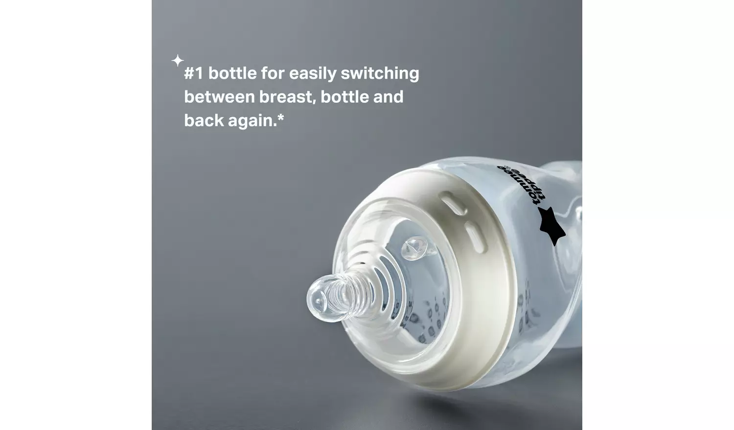 Tommee Tippee Natural Start Anti-Colic Baby Bottle Pack of 4