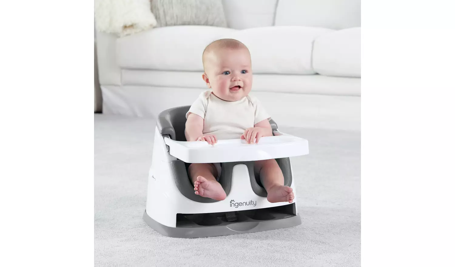 Ingenuity Baby Base 2-in-1 Seat - Slate