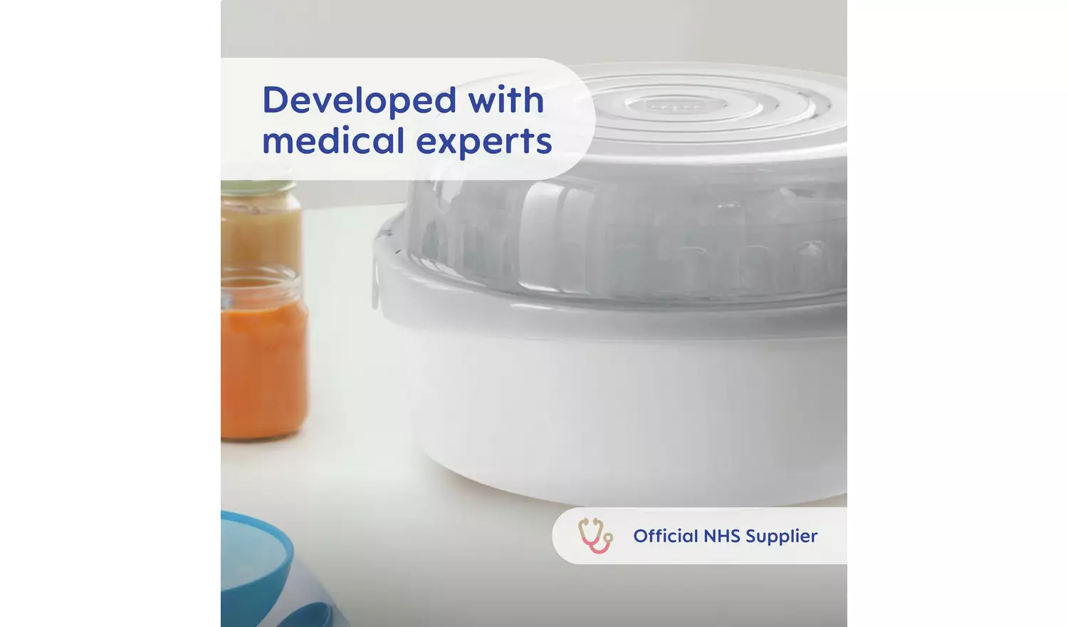 MAM Microwave Steam Steriliser - Grey