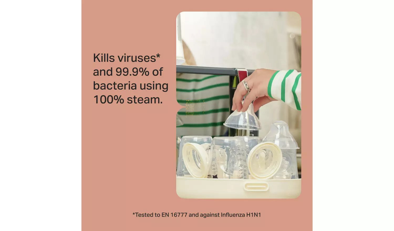 Tommee Tippee Baby Bottles Microwave Steriliser