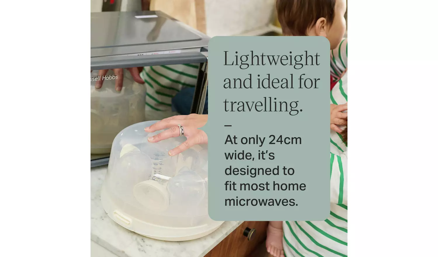 Tommee Tippee Baby Bottles Microwave Steriliser