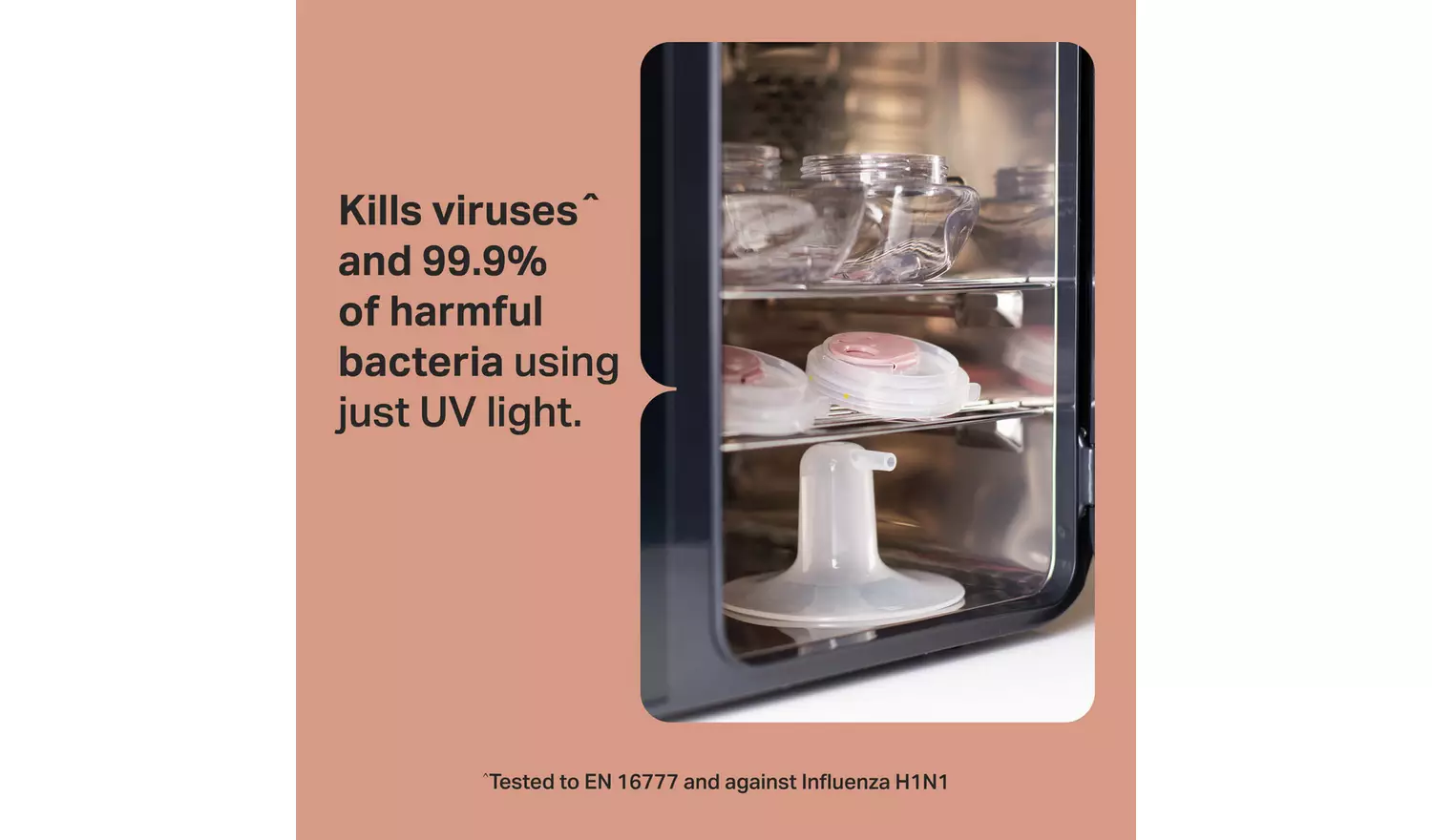 Tommee Tippee Ultra UV Steriliser, Dryer and Storage – White