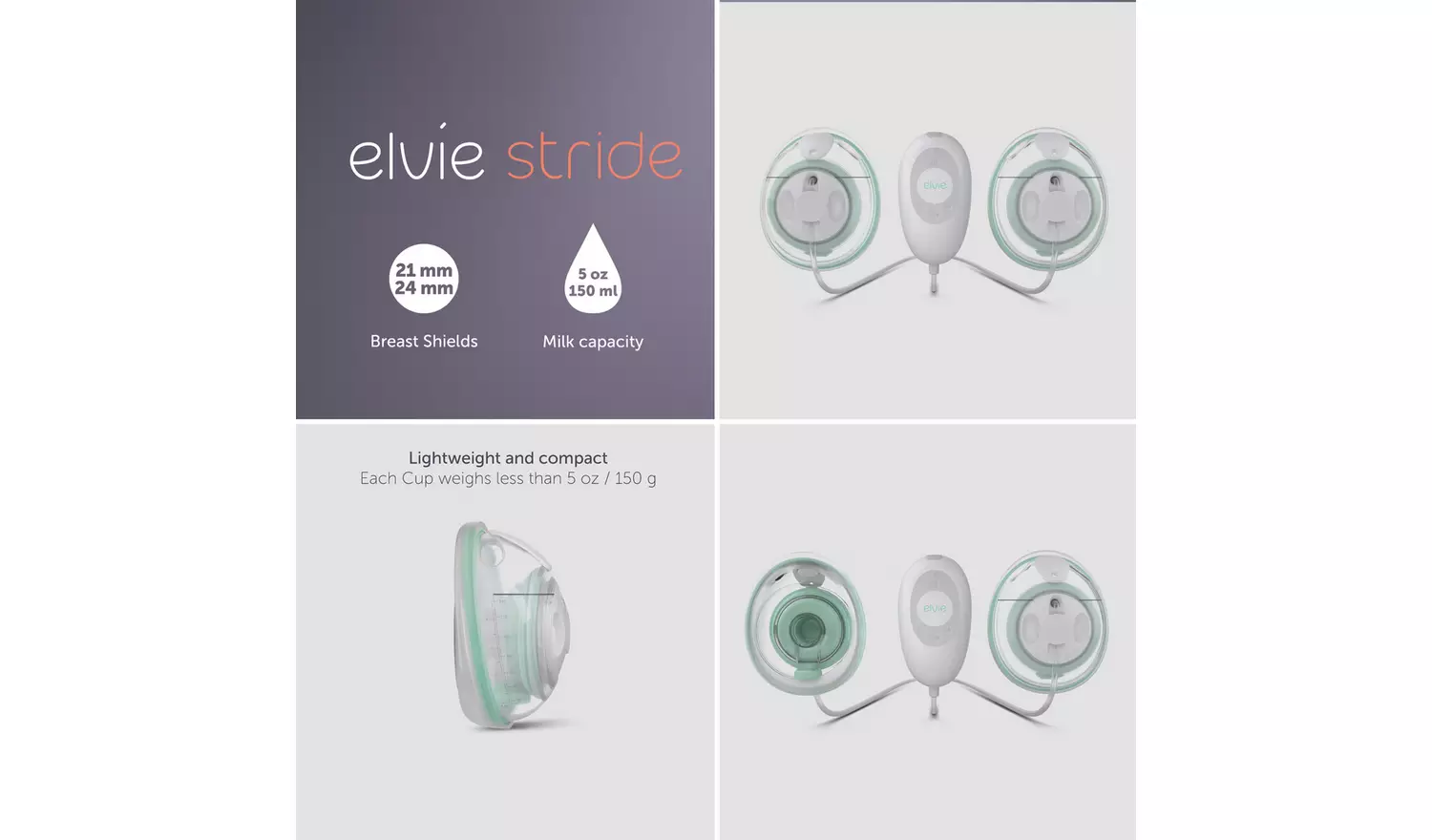 Elvie Stride Double Breast Pump