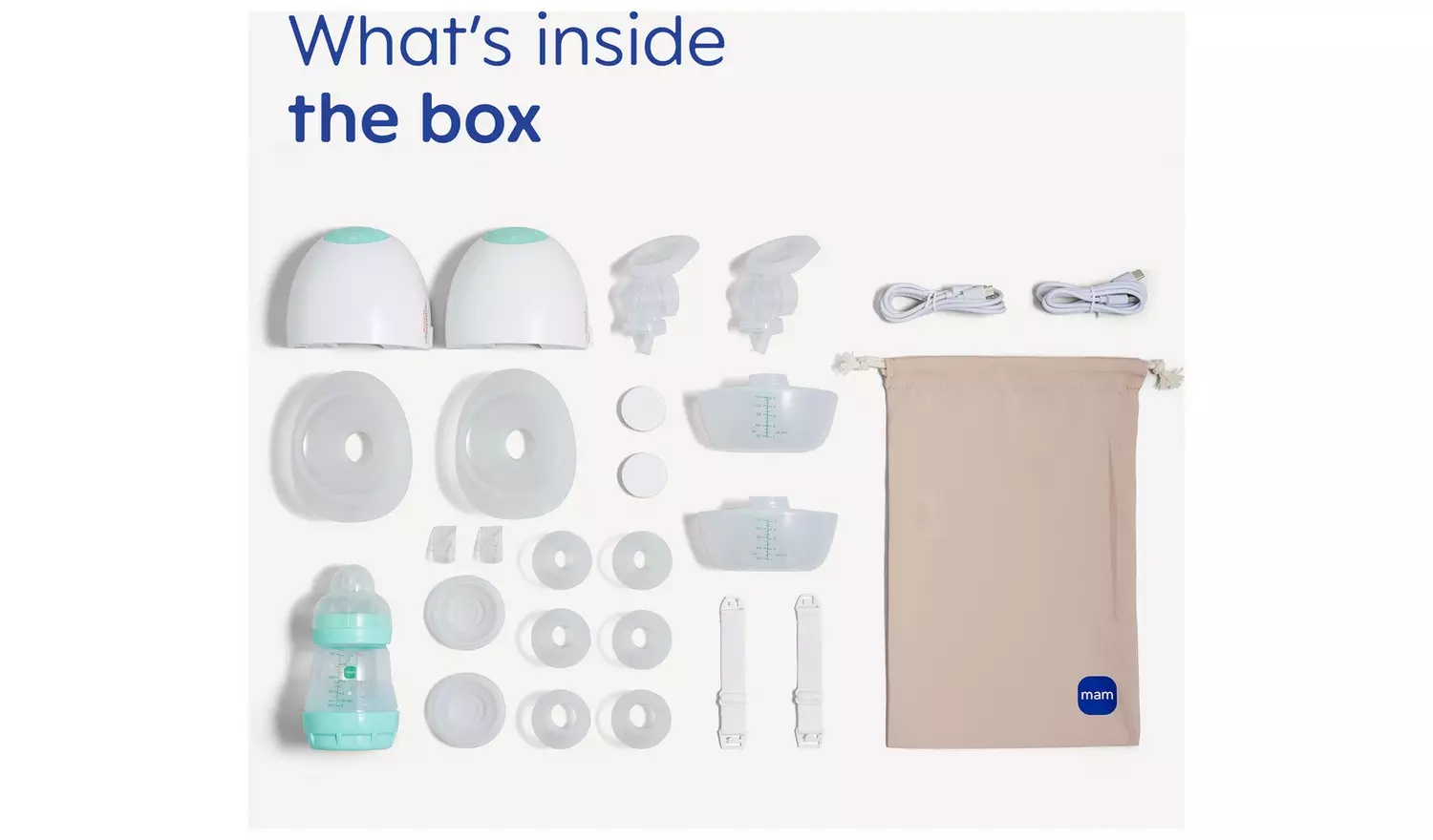 MAM Move Wearable Double Breast Pump