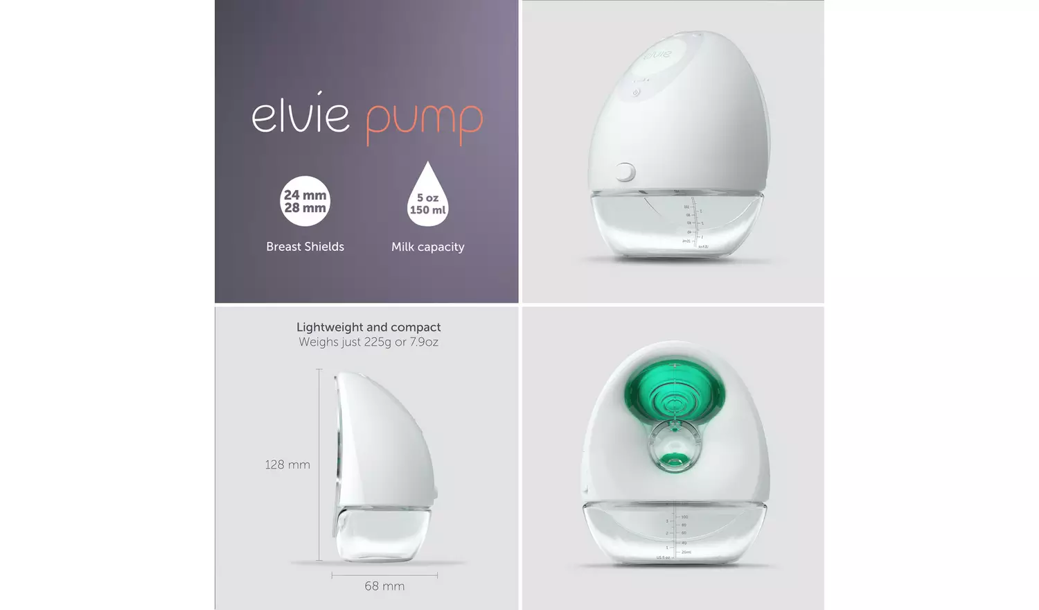 Elvie Single Electric Breast Pump
