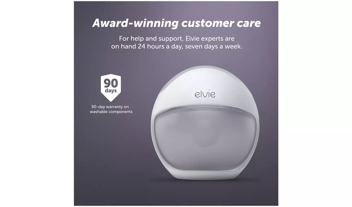 Elvie Curve Manual Silicone Breast Pump