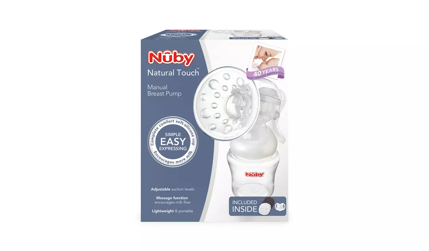 Nuby Single Manual Breast Pump