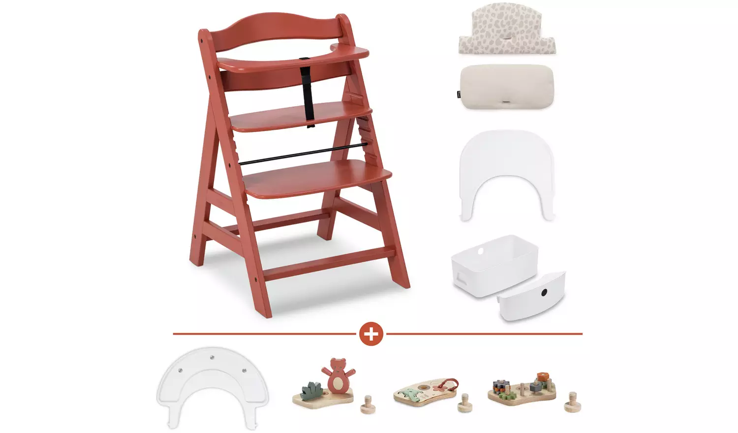 Hauck Alpha Highchair Bundle