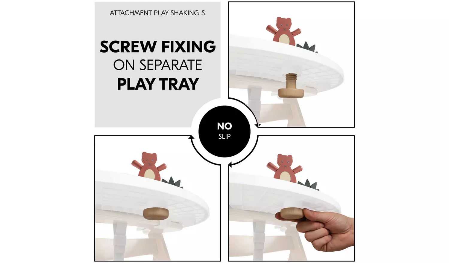 Hauck Alpha Highchair Bundle