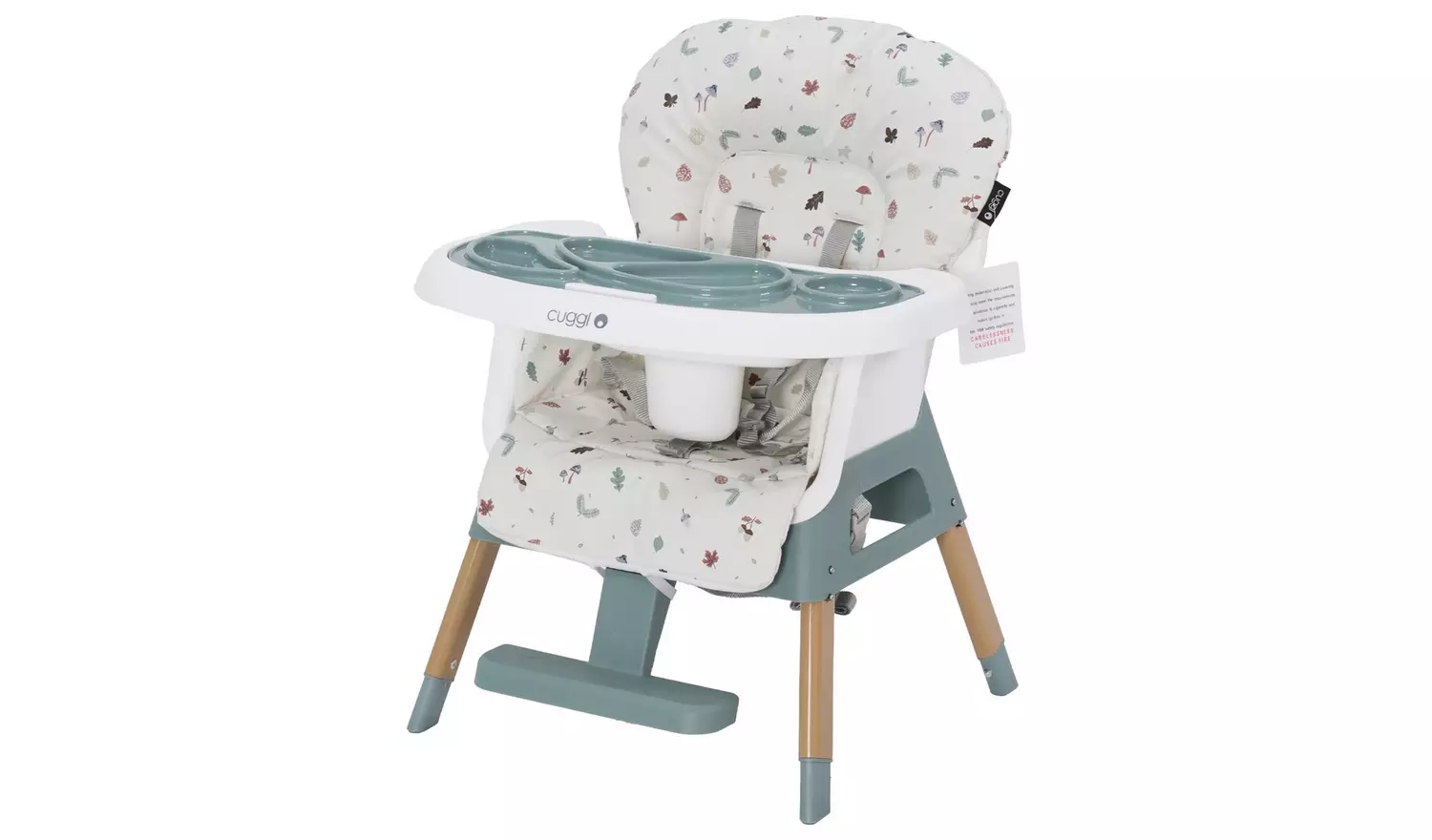 Cuggl Multi Function Highchair - Woodland