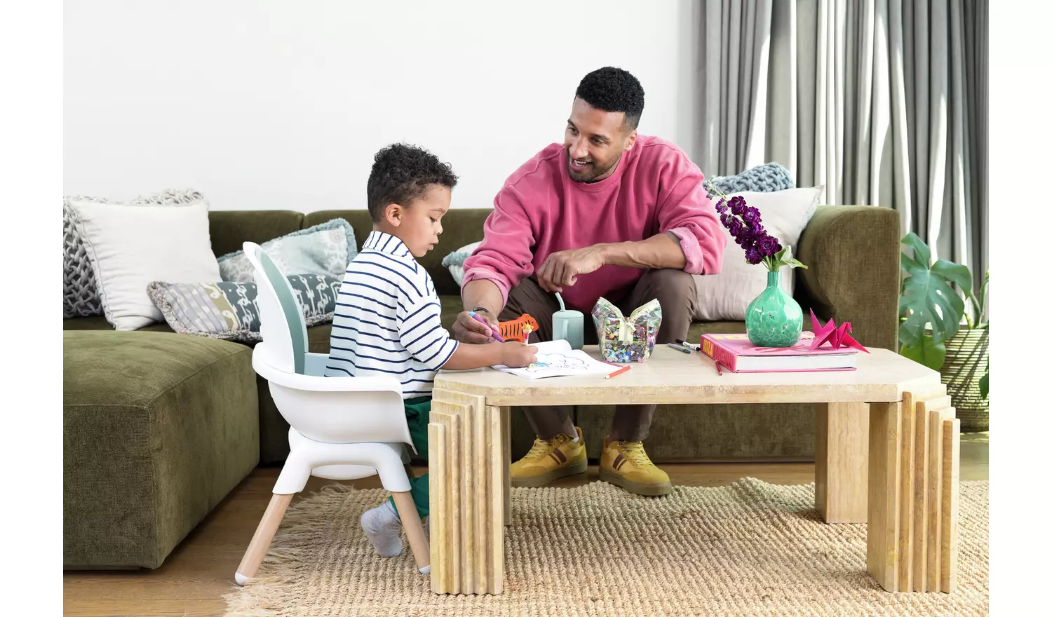 Joie Chestnut Multi-Mode Baby Highchair - Mist