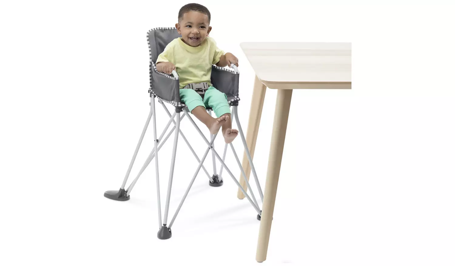 Bright Starts Pop n Dine Highchair Grey