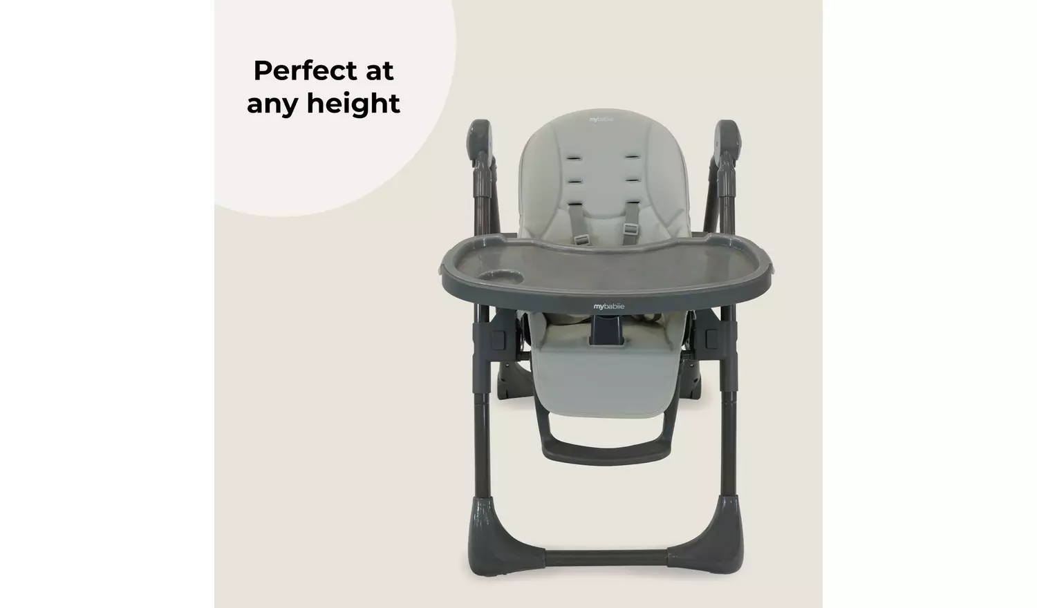 My Babiie From Birth Highchair Grey
