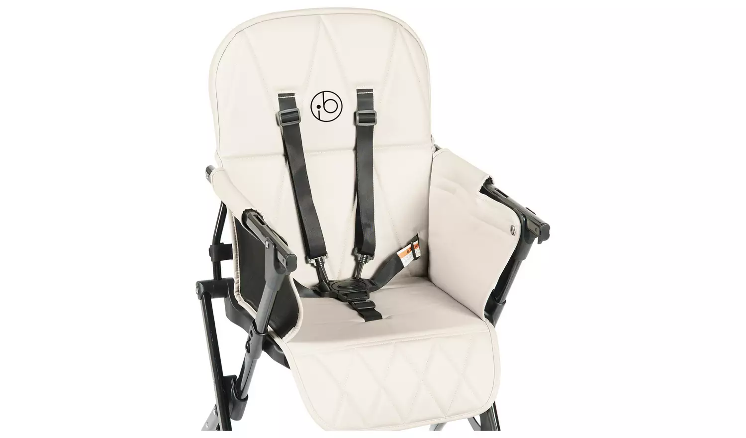 Ickle Bubba Flip Highchair Pearl Grey