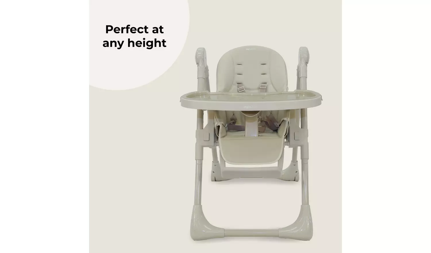 My Babiie From Birth Highchair Oatmeal