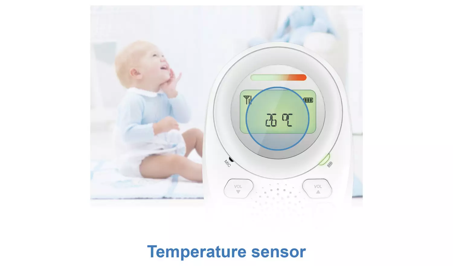 Vtech DM1212 Digital Audio Baby Monitor