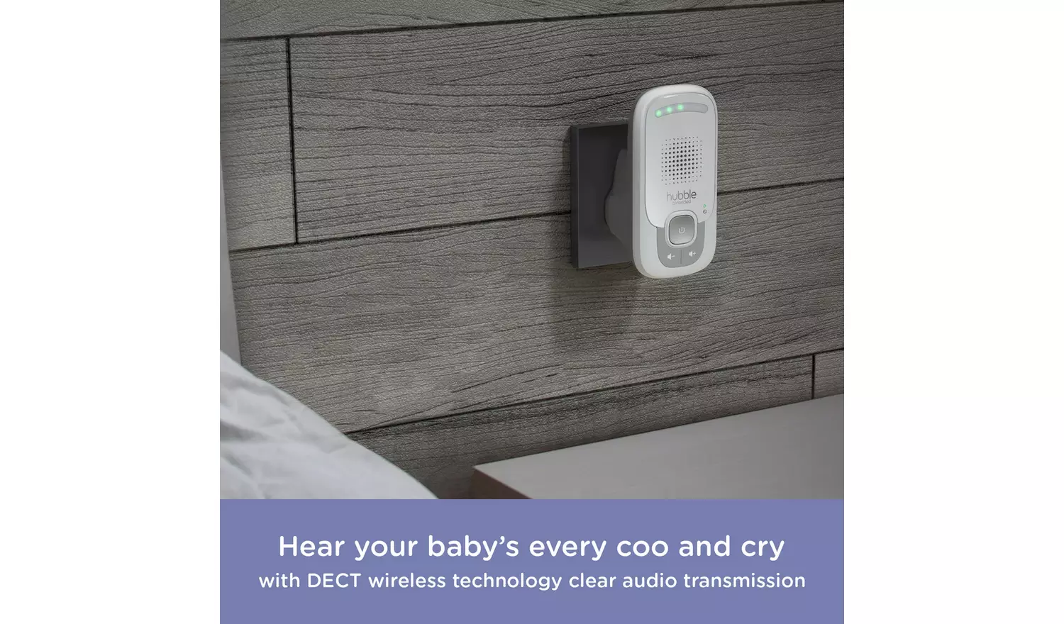 Hubble Listen Digital Audio Baby Monitor