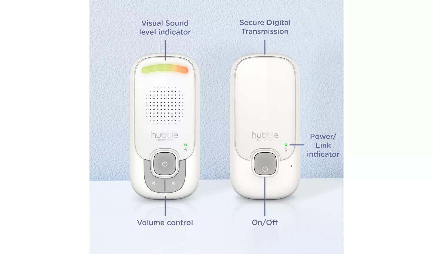Hubble Listen Digital Audio Baby Monitor