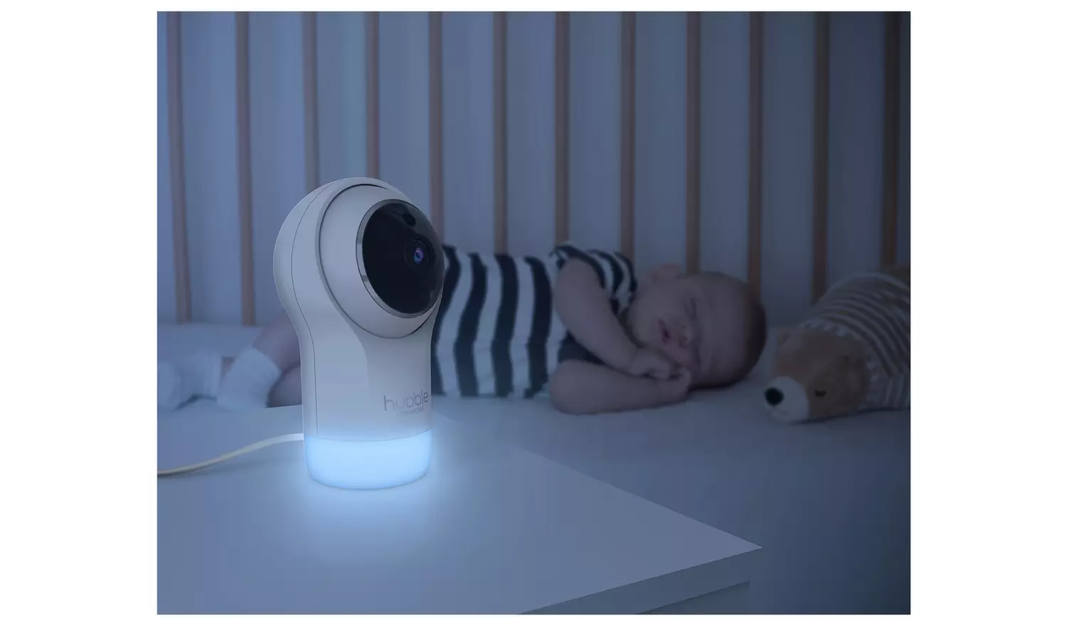 Hubble Nursery Pal Glow+ 5 Smart Video Baby Monitor