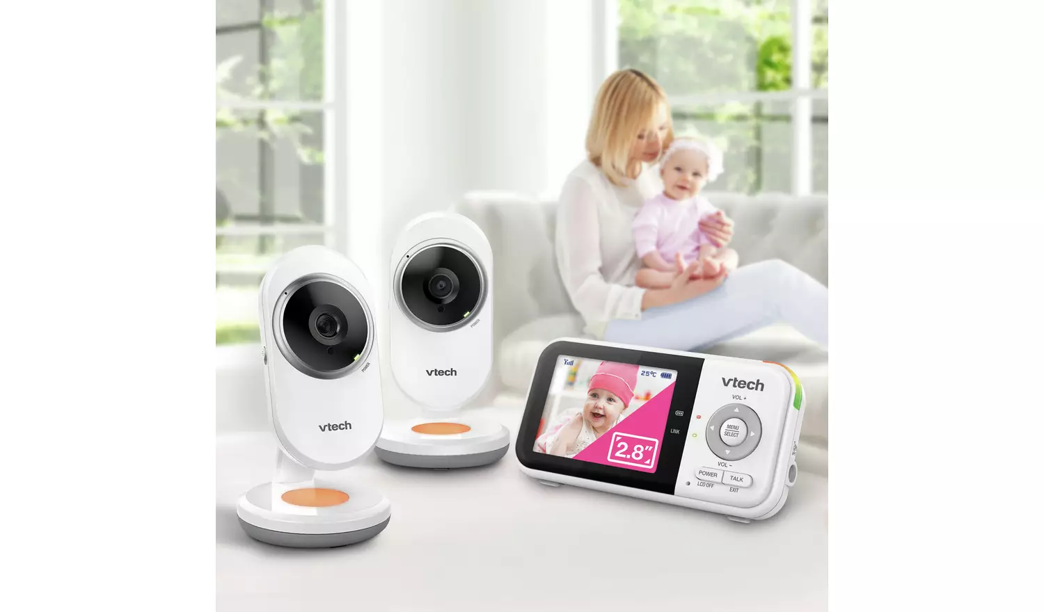 Vtech VM3254 -2 Video Baby Monitor