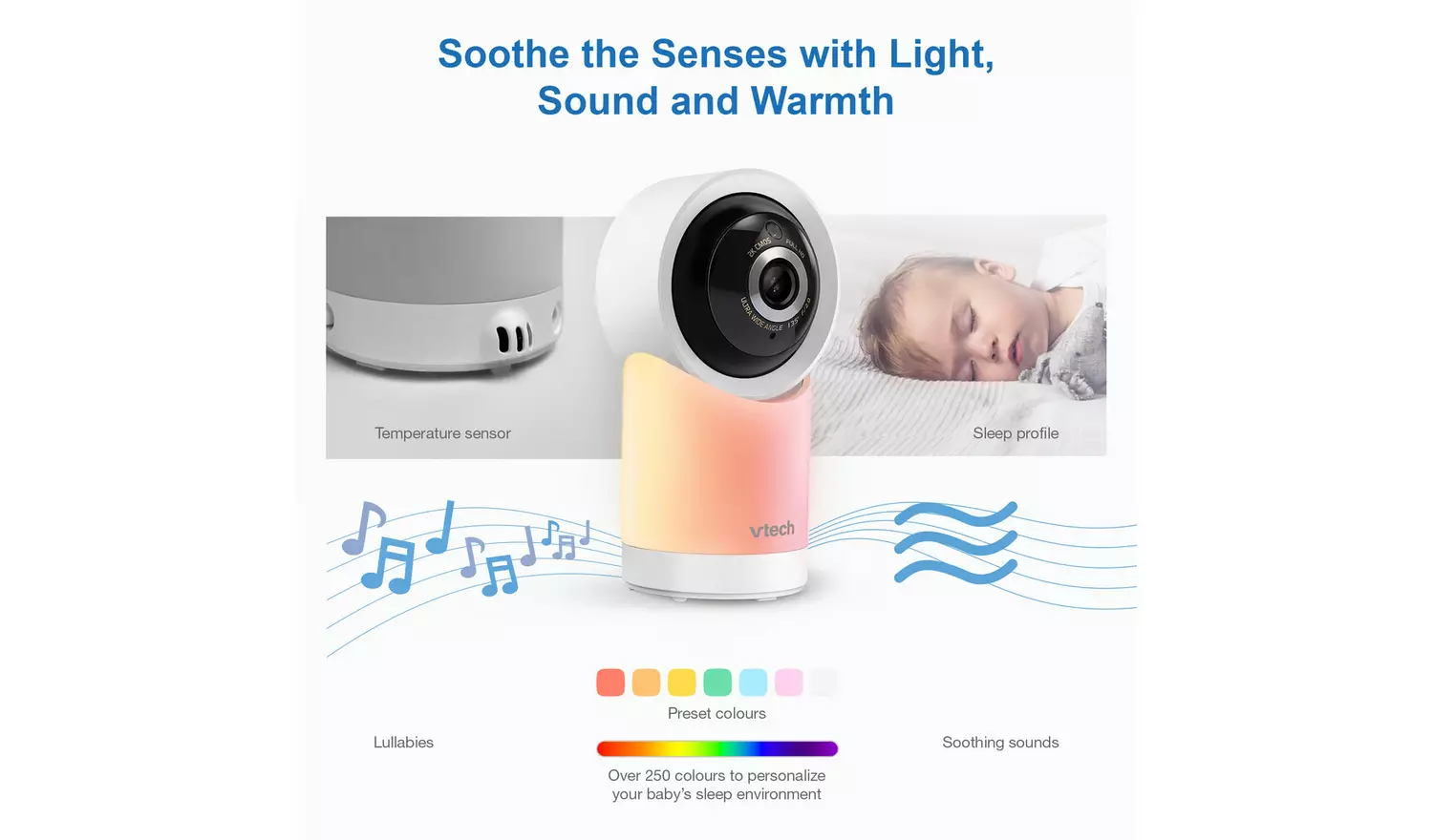 VTech RM5766 HD Smart Video Baby Monitor