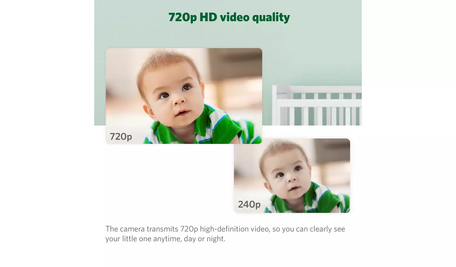 LeapFrog LF920HD 7inch Video Baby Monitor