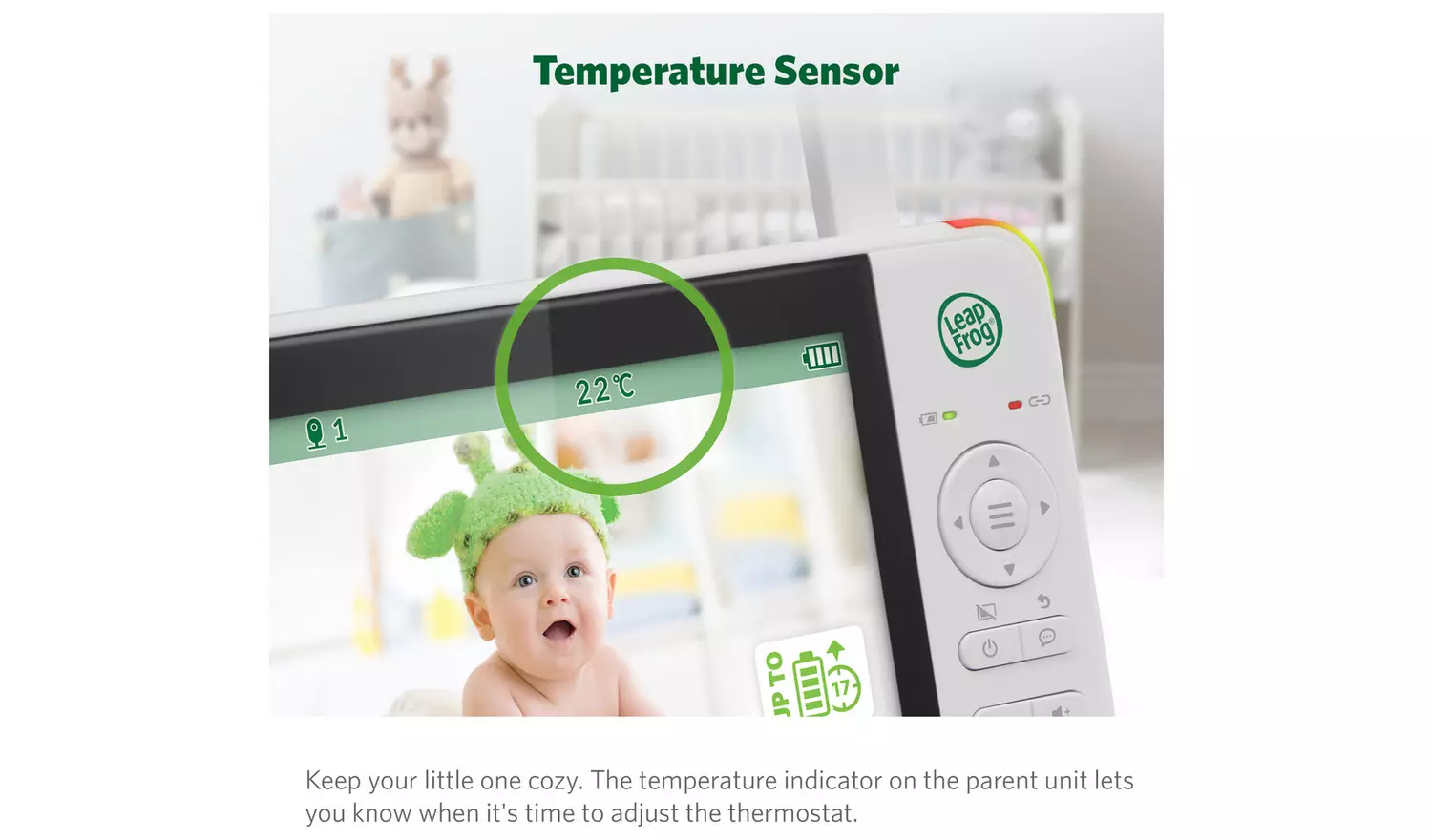 Leapfrog LF2415 5'' portable Video Baby Monitor