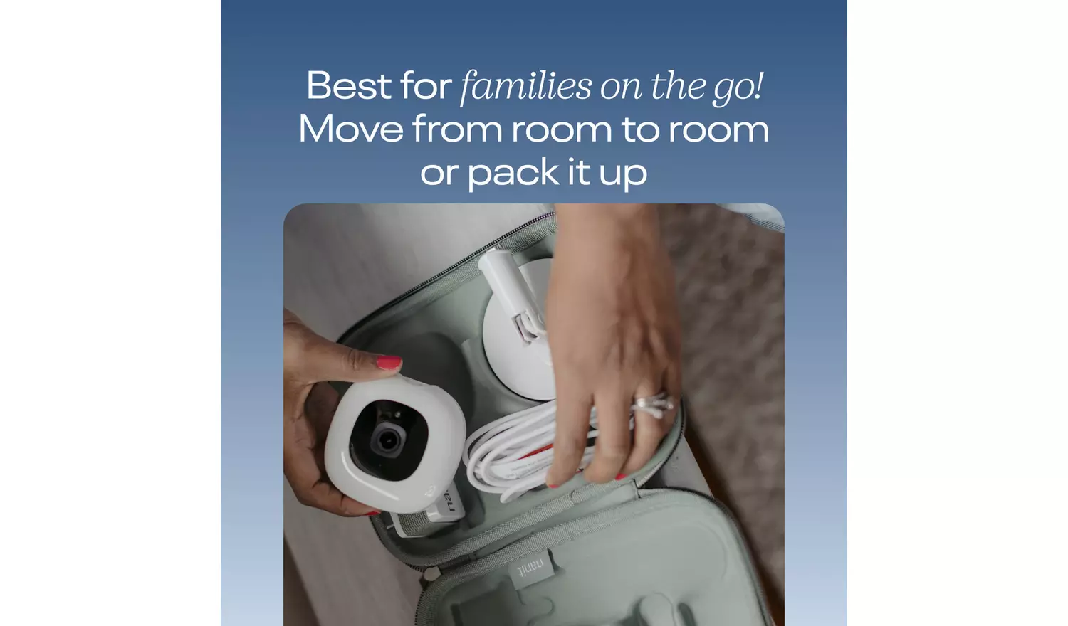 Nanit Pro Smart Baby Monitor With Flex Stand