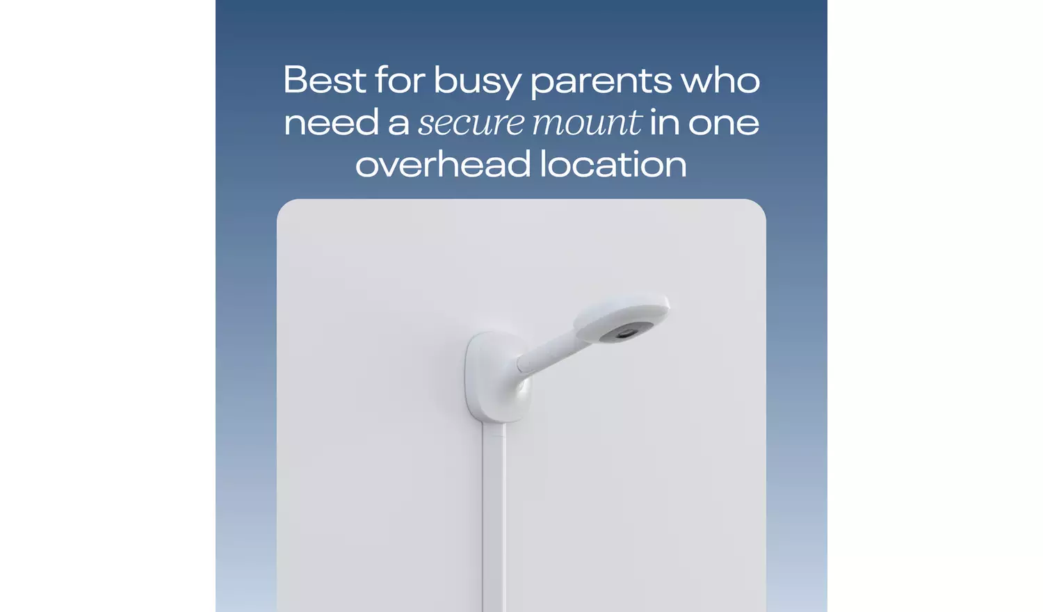 Nanit Pro Smart Baby Monitor With Wall Mount